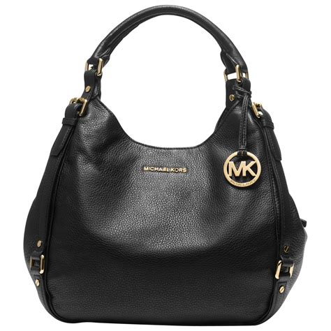 michael kors braided cassini black|black leather handbags Michael Kors.